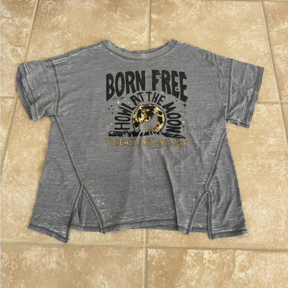 Free People Graphic Tee